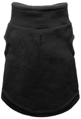 KUTKUT Drooling Light Weight Winter Fleece Vest Pullover for Small Dogs and Cats | Warm Turtle Neck Pullover for Maltese, Papillon, Shish Tzu etc. - kutkutstyle